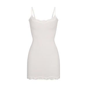 SKIMS FITS EVERYBODY CORDED LACE DRESS LIMITED EDITION: MARBLE XS